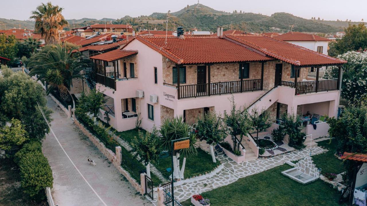 Liogerma Apartments Pefkochori Buitenkant foto