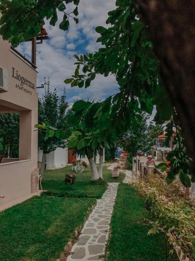 Liogerma Apartments Pefkochori Buitenkant foto